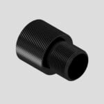 Adaptateur silencieux pour canon non fileté - 1/2 UNF ou 1/2 UNEF